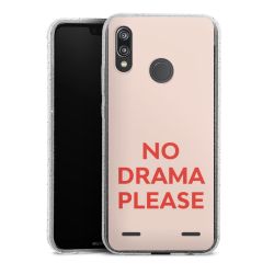 Carry Case Hülle Transparent/glitter ohne Band