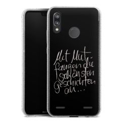 Carry Case Hülle Transparent/glitter ohne Band