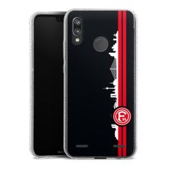 Carry Case Hülle Transparent/glitter ohne Band