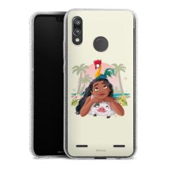 Carry Case Hülle Transparent/glitter ohne Band