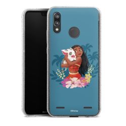 Carry Case Hülle Transparent/glitter ohne Band