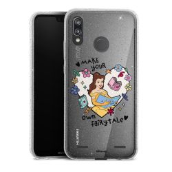 Carry Case Hülle Transparent/glitter ohne Band