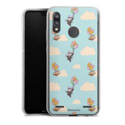 Carry Case Hülle Transparent/glitter ohne Band