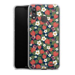 Carry Case Hülle Transparent/glitter ohne Band