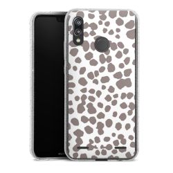 Carry Case Hülle Transparent/glitter ohne Band