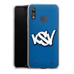 Carry Case Hülle Transparent/glitter ohne Band