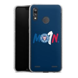 Carry Case Hülle Transparent/glitter ohne Band