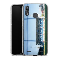 Carry Case Hülle Transparent/glitter ohne Band