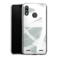 Carry Case Hülle Transparent/glitter ohne Band