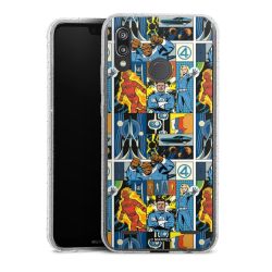 Carry Case Hülle Transparent/glitter ohne Band