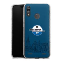 Carry Case Hülle Transparent/glitter ohne Band