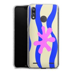 Carry Case Hülle Transparent/glitter ohne Band