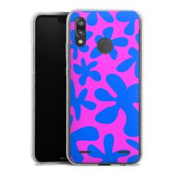 Carry Case Hülle Transparent/glitter ohne Band