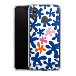 Carry Case Hülle Transparent/glitter ohne Band