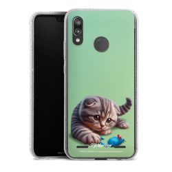 Carry Case Hülle Transparent/glitter ohne Band