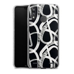 Carry Case Hülle Transparent/glitter ohne Band