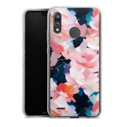 Carry Case Hülle Transparent/glitter ohne Band