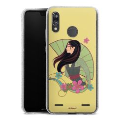 Carry Case Hülle Transparent/glitter ohne Band