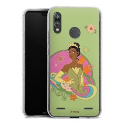 Carry Case Hülle Transparent/glitter ohne Band