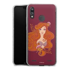 Carry Case Hülle Transparent/glitter ohne Band