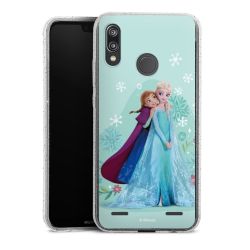 Carry Case Hülle Transparent/glitter ohne Band