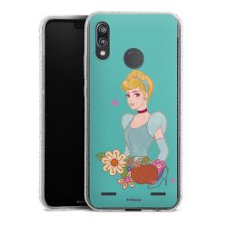 Carry Case Hülle Transparent/glitter ohne Band