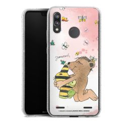 Carry Case Hülle Transparent/glitter ohne Band