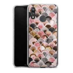 Carry Case Hülle Transparent/glitter ohne Band