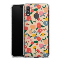 Carry Case Hülle Transparent/glitter ohne Band