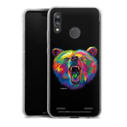 Carry Case Hülle Transparent/glitter ohne Band