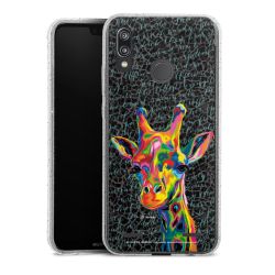 Carry Case Hülle Transparent/glitter ohne Band