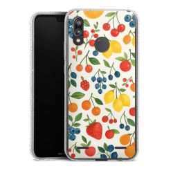 Carry Case Hülle Transparent/glitter ohne Band