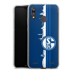 Carry Case Hülle Transparent/glitter ohne Band