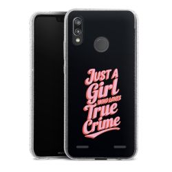 Carry Case Hülle Transparent/glitter ohne Band