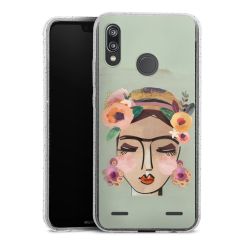 Carry Case Hülle Transparent/glitter ohne Band