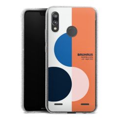 Carry Case Hülle Transparent/glitter ohne Band