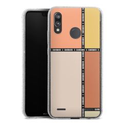 Carry Case Hülle Transparent/glitter ohne Band