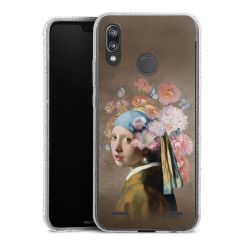 Carry Case Hülle Transparent/glitter ohne Band