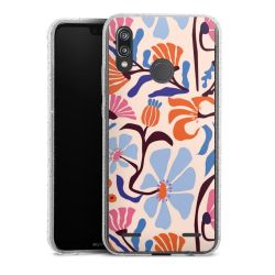 Carry Case Hülle Transparent/glitter ohne Band