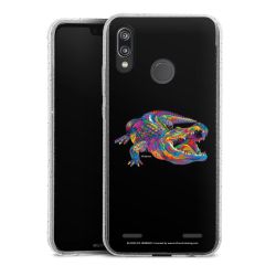 Carry Case Hülle Transparent/glitter ohne Band