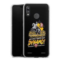 Carry Case Hülle Transparent/glitter ohne Band