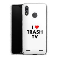 Carry Case Hülle Transparent/glitter ohne Band