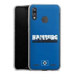 Carry Case Hülle Transparent/glitter ohne Band