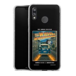 Carry Case Hülle Transparent/glitter ohne Band