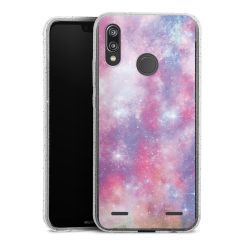 Carry Case Hülle Transparent/glitter ohne Band