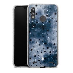 Carry Case Hülle Transparent/glitter ohne Band