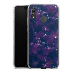 Carry Case Hülle Transparent/glitter ohne Band