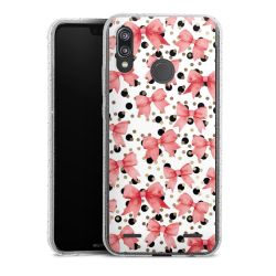 Carry Case Hülle Transparent/glitter ohne Band