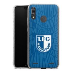 Carry Case Hülle Transparent/glitter ohne Band