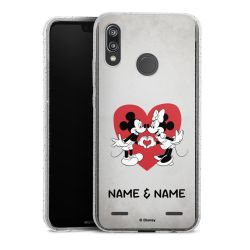 Carry Case Hülle Transparent/glitter ohne Band